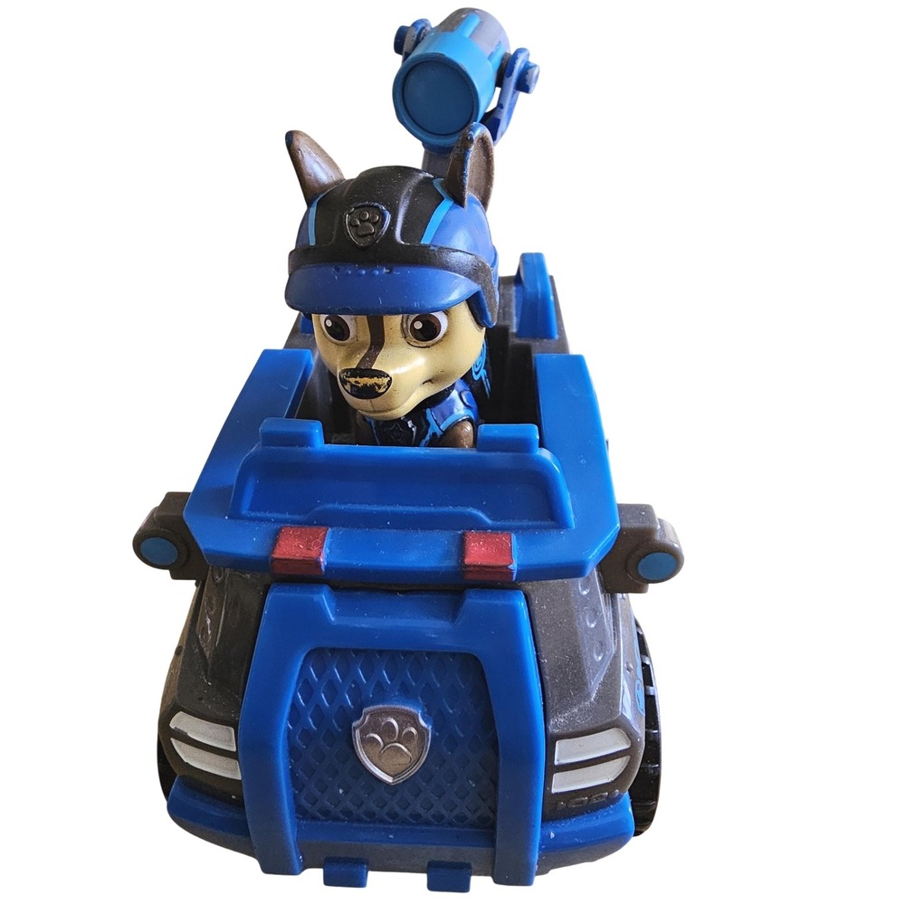 Spin Master Paw Patrol Chase Police Cruiser Vehicle and Figure 61104AMP Blue